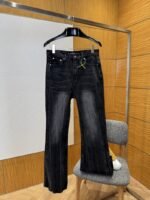 Balenciaga Distressed Ripped Jeans