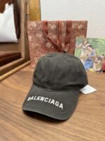 Balenciaga Letter Embroidered Baseball Cap - 图片 4