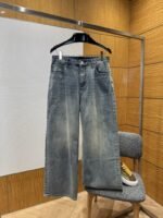 Balenciaga Distressed Wash Jeans