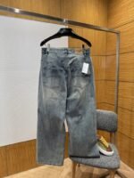 Balenciaga Distressed Wash Jeans - 图片 2