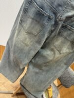 Balenciaga Distressed Wash Jeans - 图片 7