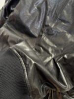 Prada Genuine Leather Zipper Triangle Label Jacket Coat - 图片 8