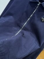 Prada Triangular Logo Distressed Denim Jacket - 图片 5