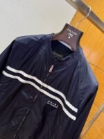 Prada Color-Blocked Printed Long-Sleeve Jacket - 图片 3
