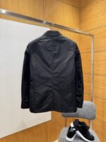 Prada Triangular Emblem Nylon Blazer - 图片 2