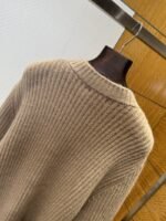 Prada Micro Logo Embroidered Sweater - 图片 7
