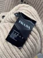 Prada Micro Logo Embroidered Sweater - 图片 9