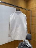 Prada Triangle Logo Zipper Jacket Coat - 图片 2