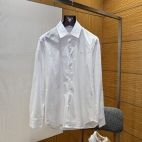 Prada Oxford Cotton Single-Breasted Shirt