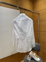 Prada Oxford Cotton Single-Breasted Shirt - 图片 2