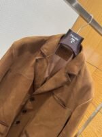 Prada Vintage Distressed Old Money Style Sheepskin Jacket - 图片 3