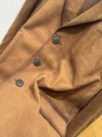 Prada Vintage Distressed Old Money Style Sheepskin Jacket - 图片 5