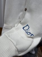 Dior Embroidered Cotton-Blend Button-Down Cardigan - 图片 3