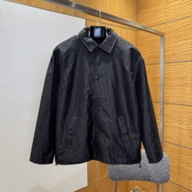Dior Jacquard Lapel Jacket Coat