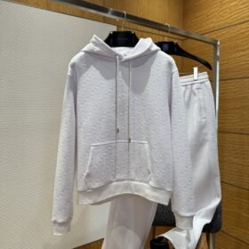 Dior Jacquard Sportswear Hooded Lounge Set