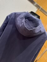 Dior Embroidered Hooded Jacket Coat - 图片 7