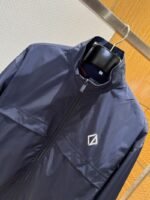 Dior Embroidered Solid Color Zipper Jacket - 图片 3