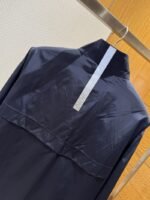 Dior Embroidered Solid Color Zipper Jacket - 图片 7