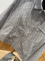 Dior Logo Jacquard Lapel Jacket Coat - 图片 4
