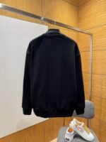 Dior Micro Logo Print Crew Neck Long Sleeve Sweatshirt - 图片 2