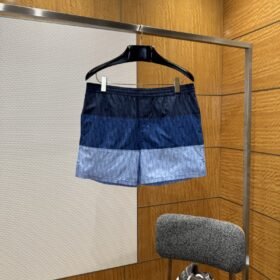 Dior Patchwork Jacquard Side-Pocket Shorts