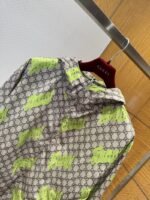 Gucci Woven Hooded Long-Sleeve Jacket - 图片 3