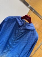 Gucci Woven Gradient Print Hooded Long-Sleeve Jacket - 图片 3