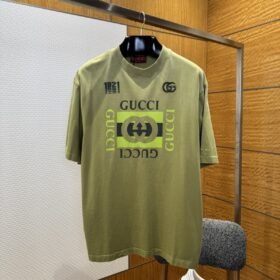 Gucci Printed Crew Neck Short-Sleeve T-Shirt