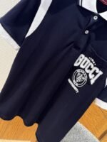 Gucci Color-Blocked Printed Polo Shirt - 图片 4