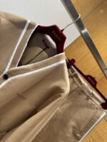Gucci Logo Embroidered Collarless Casual Set - 图片 3