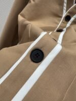 Gucci Logo Embroidered Collarless Casual Set - 图片 5