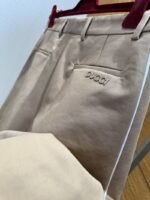 Gucci Logo Embroidered Collarless Casual Set - 图片 9