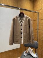 Gucci Logo Embroidered Collarless Casual Set - 图片 10