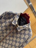 Gucci Double G Jacquard Stand Collar Jacket Coat - 图片 3