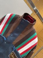Gucci Classic Webbing Patchwork Jacket Coat - 图片 3