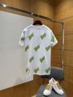 Gucci Embroidered Cotton Knit Crew Neck Short-Sleeve T-Shirt - 图片 2