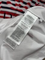 Gucci Color-Block Striped Letter Print Short-Sleeve T-Shirt - 图片 9
