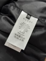 Gucci Patchwork Embossed Leather Jacket Coat - 图片 9
