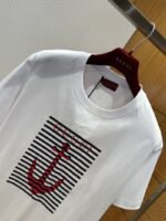 Gucci Printed Knit Cotton Crew Neck Short-Sleeve T-Shirt - 图片 3