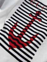 Gucci Printed Knit Cotton Crew Neck Short-Sleeve T-Shirt - 图片 6