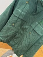 LV Dark Texture Hooded Jacket Coat 1 - 图片 4