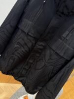 LV Dark Texture Hooded Jacket Coat 2 - 图片 4
