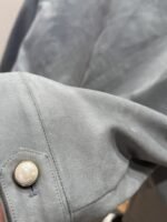 LV Suede Embossed Jacket Coat 1 - 图片 8