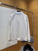 LV Embroidered Half-Zip Sweatshirt - 图片 2
