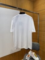 LV Collaboration Embroidered Knit Short-Sleeve T-Shirt - 图片 2