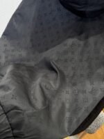 LV Logo All-Over Print Zipper Hooded Jacket 2 - 图片 9