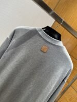 LV Embroidered Crewneck Sweatshirt - 图片 7