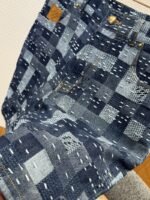LV Checkered Denim Shorts - 图片 5