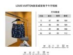 LV Checkered Denim Shorts - 图片 10