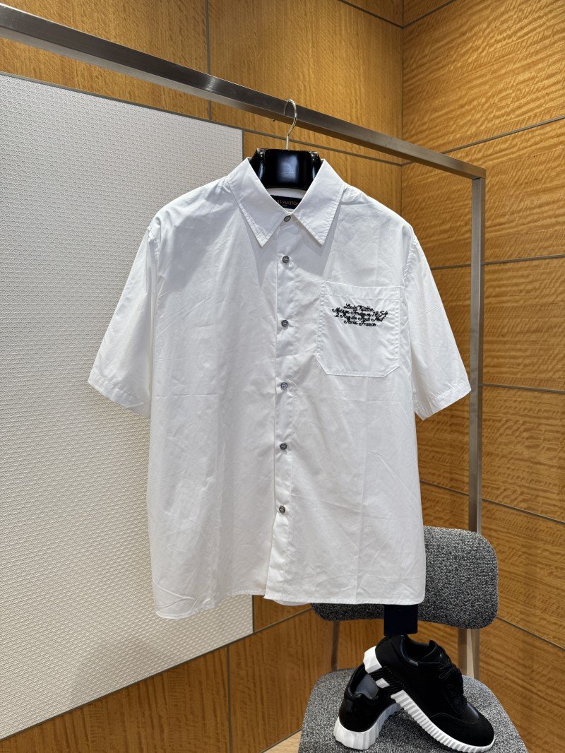 wsxc1765244339795_0.jpg LV Pocket Embroidered Short-Sleeve Shirt - 图片 1